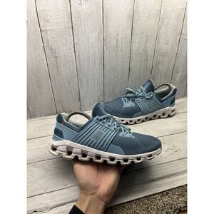 On Womens Swiss Engineering Cloudswift Blue Running Shoes Sneakers Size‎ 8.5